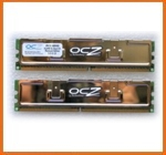 Recensione OCZ DDR2  2x1Gb PC2-8000 Gold GX XTC Dual Channel